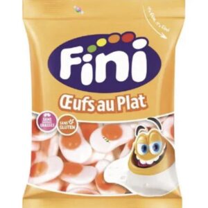Sachet individuel de bonbons œufs au plat lisse – 90g