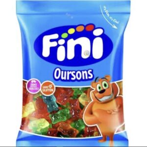 Sachet individuel de bonbons ours lisses – 90g