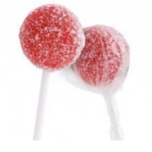 Sucette MAXI sucette Ramzy gum Fraise (lot de 10)