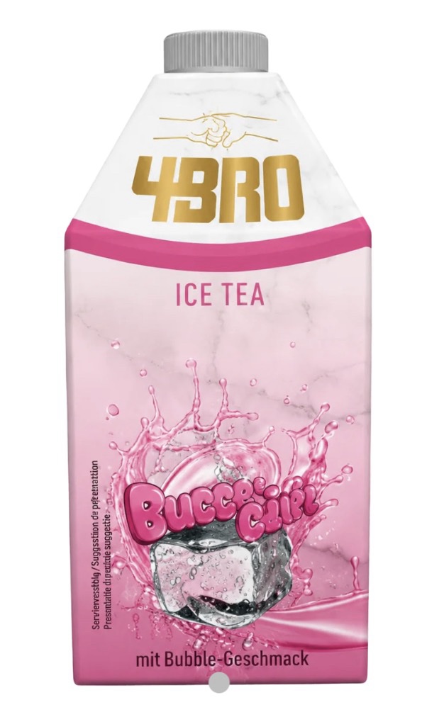 4Bro Thé Glacé Goût Chewing Gum 500ml
