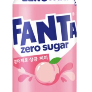 Fanta Coreen Pêche Blanche 350ml