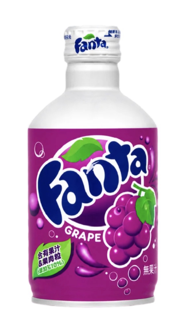 Fanta Grape Japan 300ml - Fanta Raisin Japon
