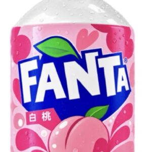 Fanta White Peach Japan 300ml - Fanta Pêche Blanche Japon