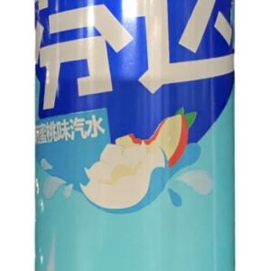 Fanta White Peach Jasmin China 33cl - Fanta Pêche Blanche & Jasmin Chine
