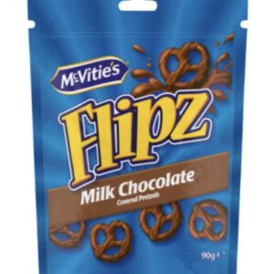 Flipz Milk Chocolate 90g - Flipz Chocolat Au Lait
