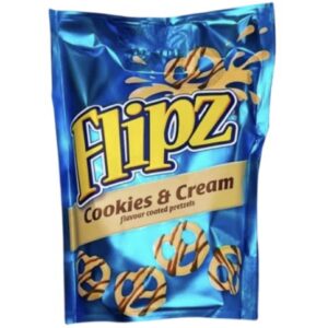 Flipz Cookies & Cream 90g - Flips Saveur Biscuits Et Crème