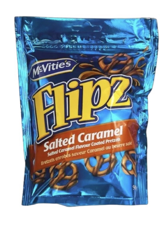 Flipz Salted Caramel 90g - Flipz Caramel Salé