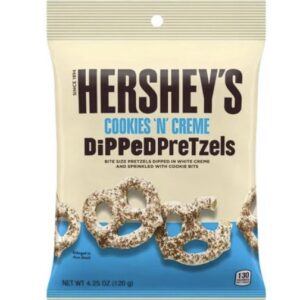 Hershey’s Dipped Pretzels Cookies & Cream 120g
