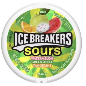 Ice Breakers Sours Watermelon Green Apple 42g