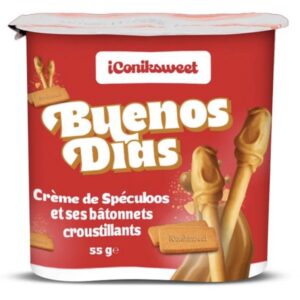 IConiksweet - Buenos Dias - Crème De Spéculoos Et Ses Bâtonnets Croustillants 55g