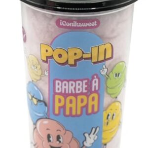 IConiksweet - Pop-In Barbe À Papa Cerise 60g