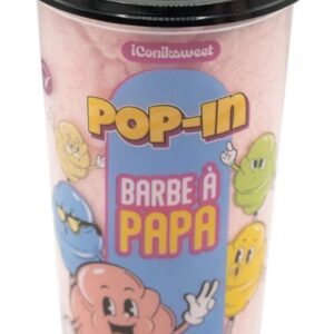 IConiksweet - Pop-In Barbe À Papa Framboise 60g