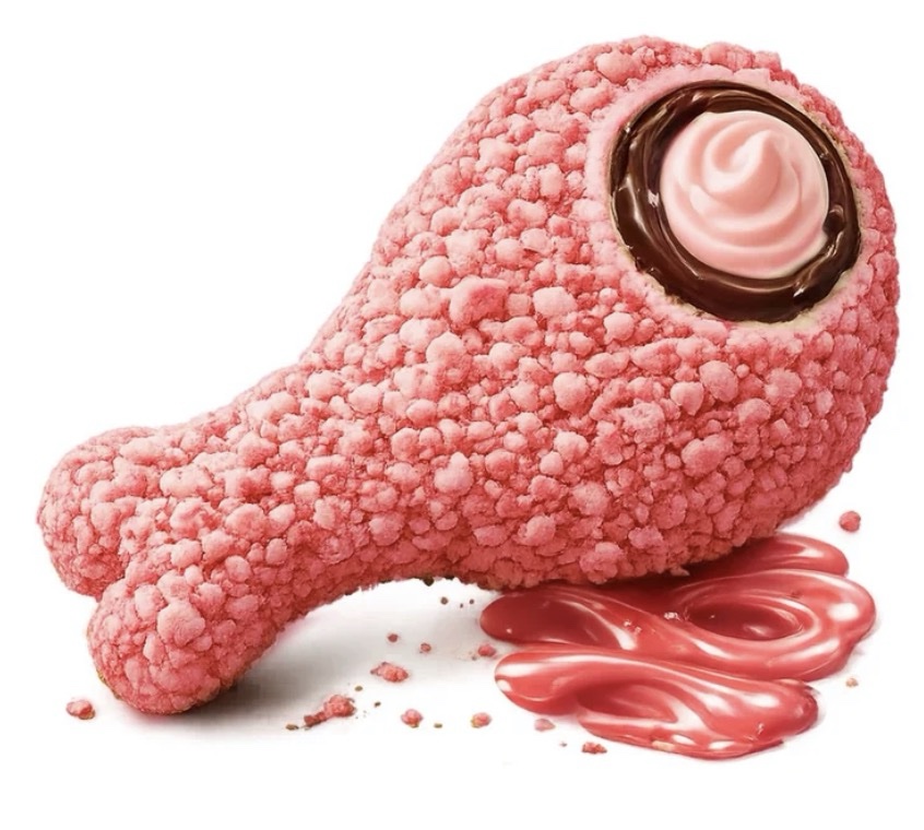 IConiksweet - Pop-In Chicken Chocolate – Saveur Fraise 50g – Image 2