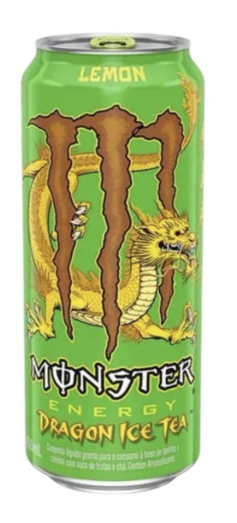 Monster Dragon Ice Tea Lemon Brazil 473 Ml - Monster Dragon Thé Glacé Citron Vert Brésil
