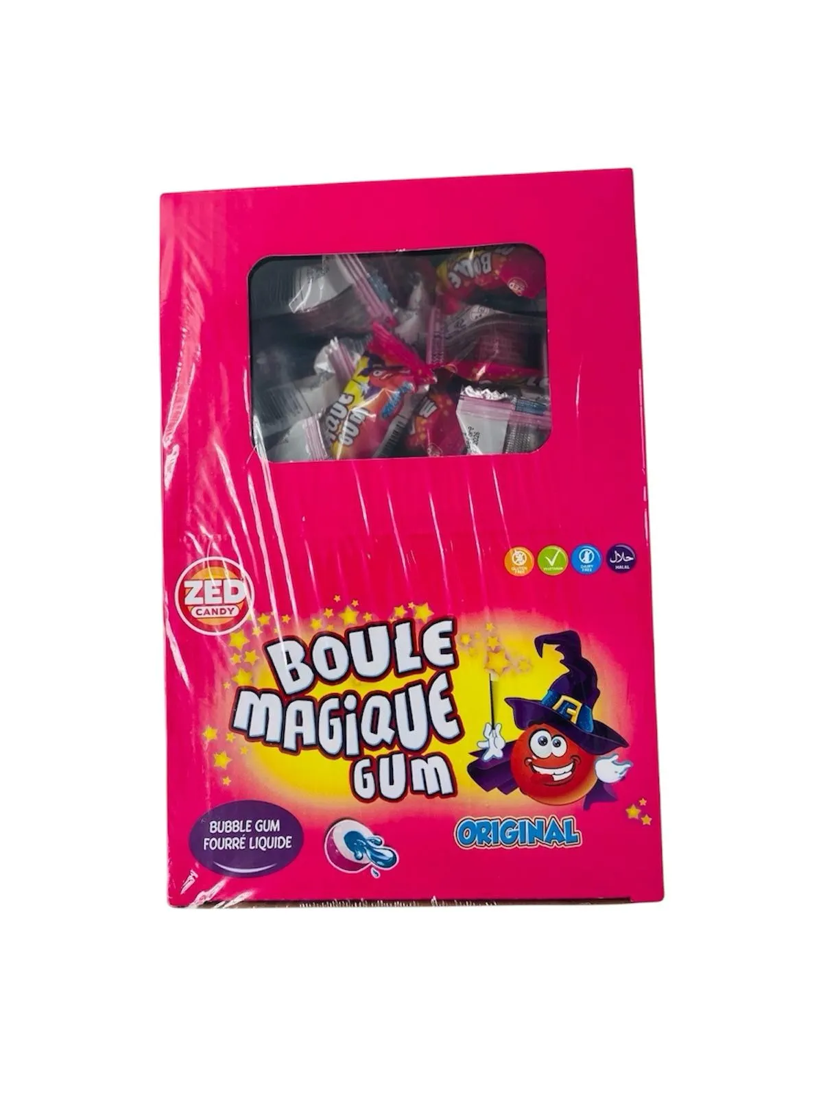 Boules magiques framboise