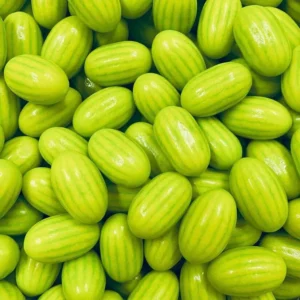 Chewing-gum acidulés melon (lot de 10)