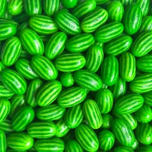 Chewing-gum acidulés pastèque (lot de 10)