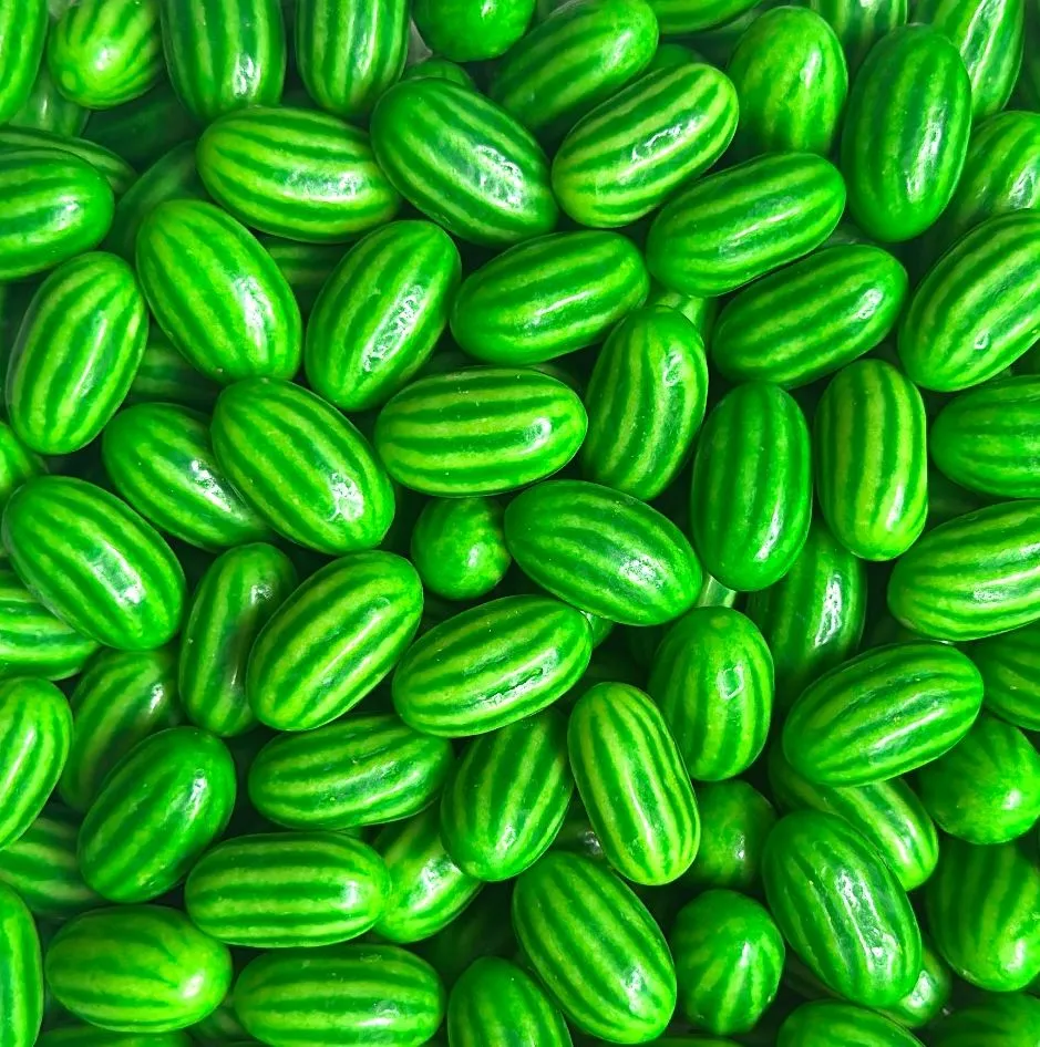 Chewing-gum acidulés pastèque (lot de 10)
