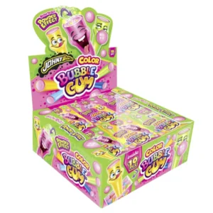 Color bubble gum