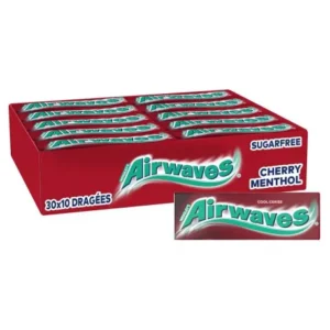 Freedent Airwaves dragées cerise menthol sans sucres