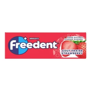 Freedent fraise sans sucré