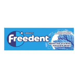 Freedent menthe givrée sans sucré