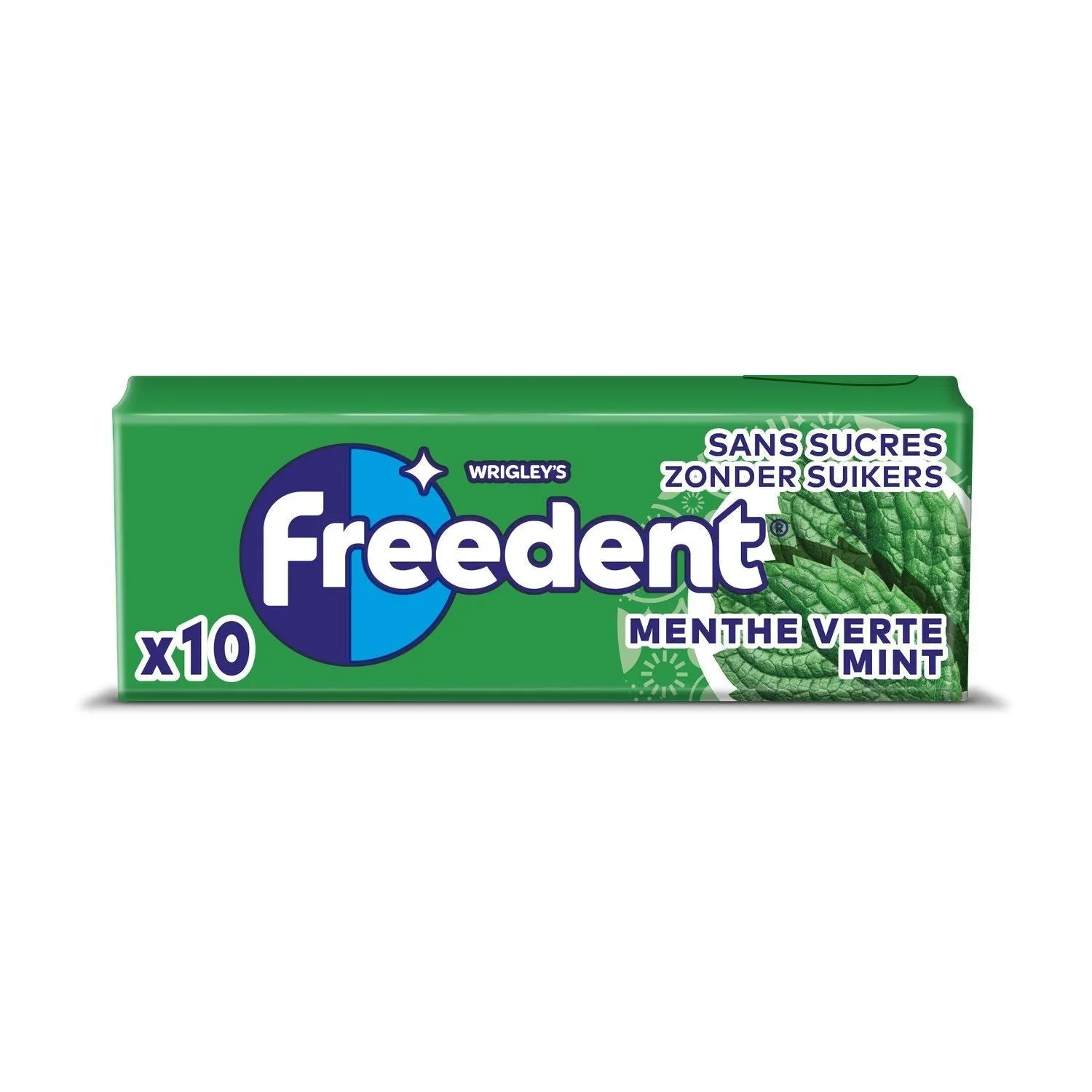 Freedent menthe verte sans sucré