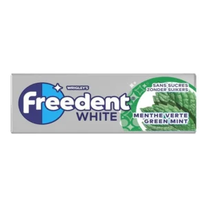 Freedent white menthe verte sans sucré