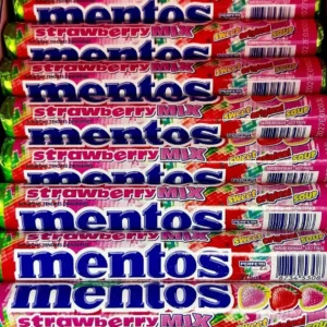 Mentos strawberry mix