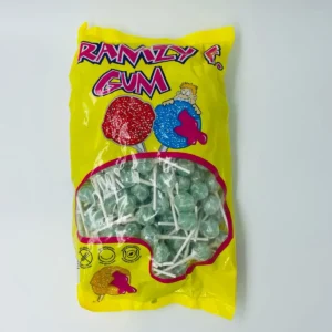 Mini sucette ramzy pomme gum (lot de 10)