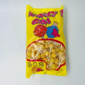 Mini sucette ramzy tropical gum (lot de 10)