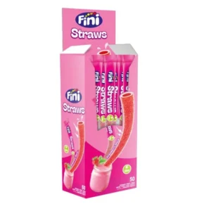 Pailles shooter fraise