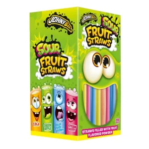 Pailles sour fruits straws (lot de 10)