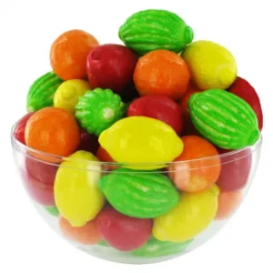 Sachet individuel de bonbons chewing gum macédoine – 90g