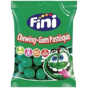 Sachet individuel de bonbons chewing gum pastèque – 90g