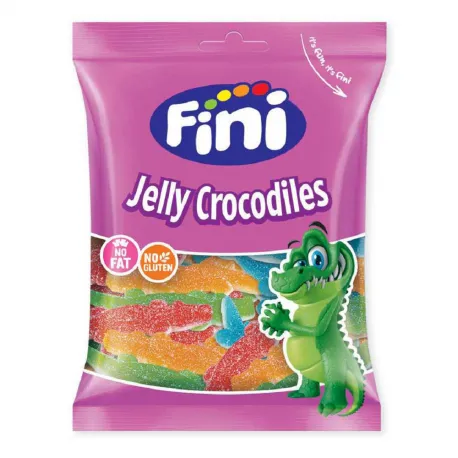 Sachet individuel de bonbons crocodiles sucré – 90g