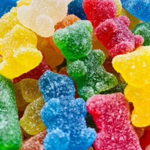 Sachet individuel de bonbons ours lisses – 90g