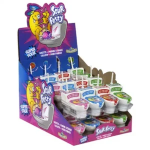 Sour Potty sucettes à tremper Toilettes