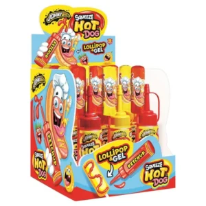 Squeeze hot dog