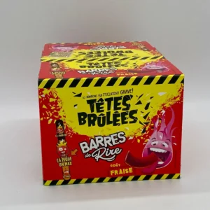Têtes Brûlées barre fraise (lot de 5)