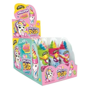 Unicorn pop candy